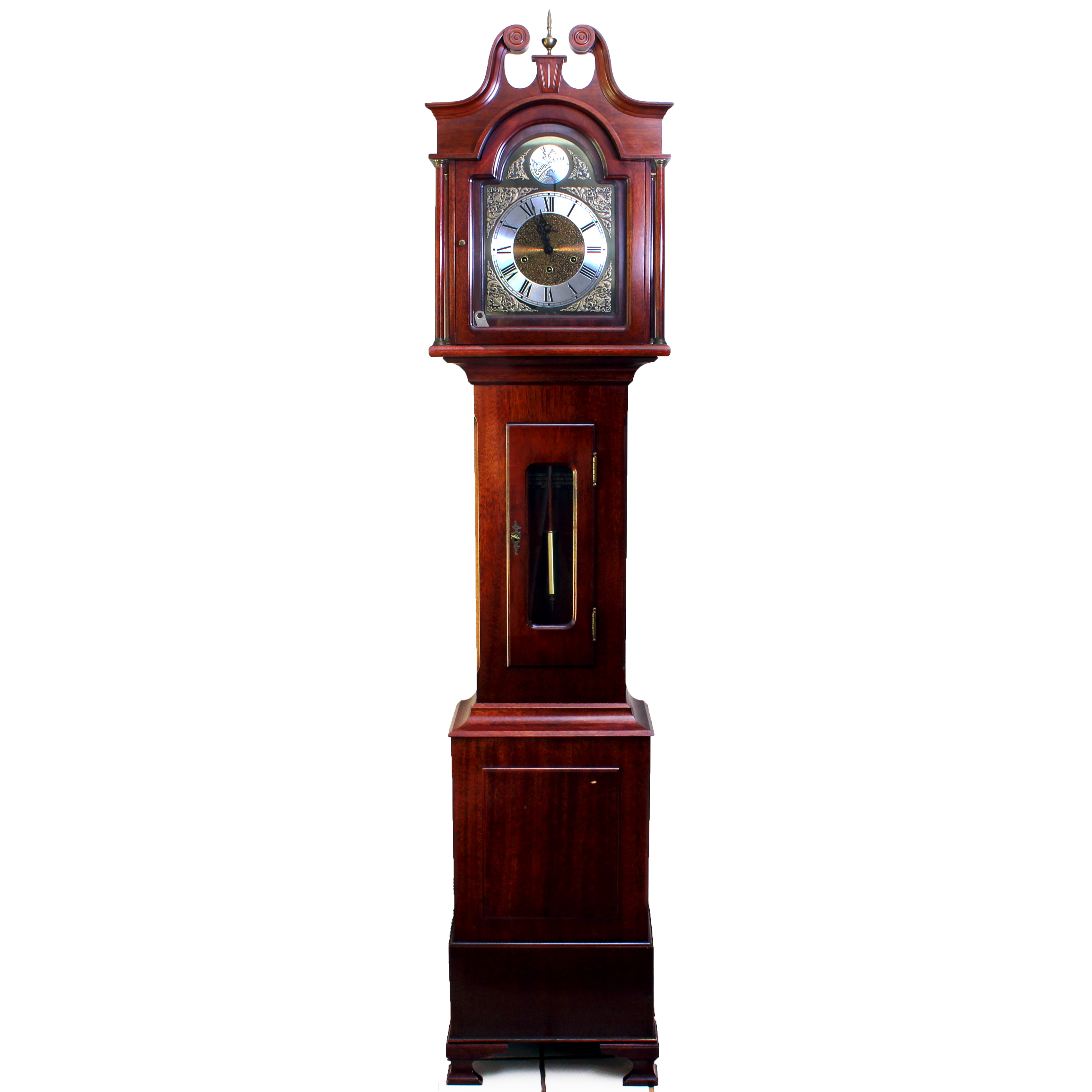 Vintage German Tempus Fugit Grandfather Clock EBTH